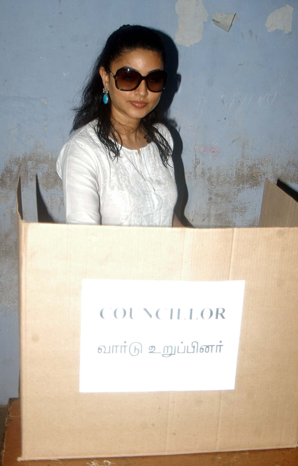 Sneha - Kollywood Celebrities Cast Their Votes - Pictures | Picture 104432